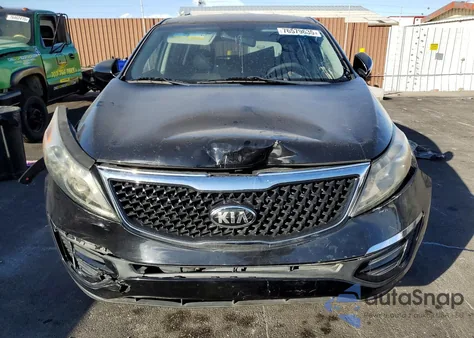 2015 Kia Sportage Lx из США, поврежденный, VIN KNDPB3AC1F7682874